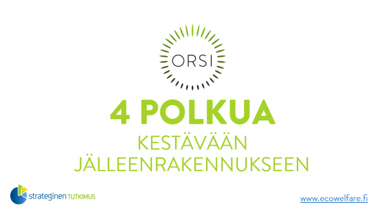 Koronapandemian hyvät ja huonot seuraukset lyhyellä ja pitkällä aikavälillä (Eduskunnan tulevaisuusvaliokunnan raportti)